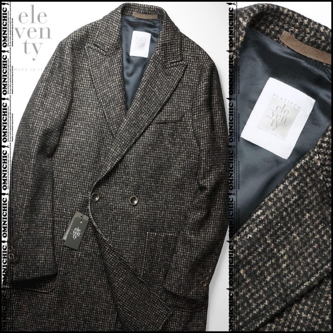 お得意様/限定ELEVENTYイレブンティPLATINUMアルパカウールコート