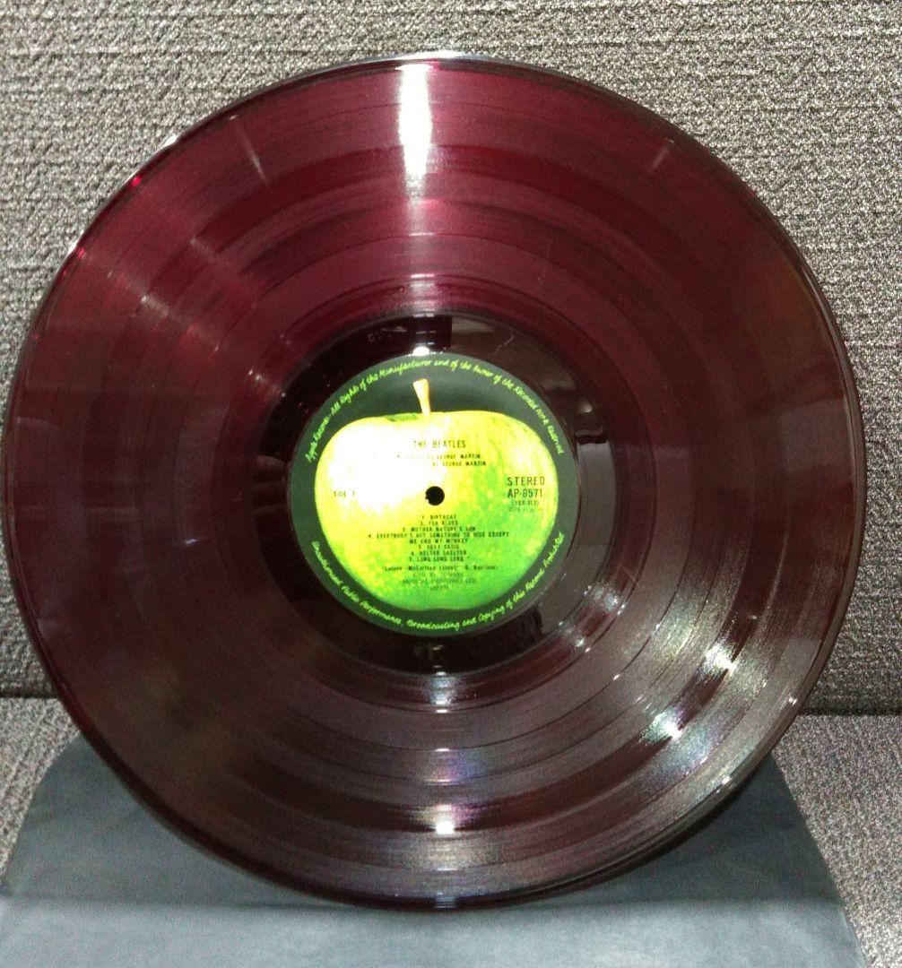 ビートルズ　LPレコード　ホワイトアルバム　2枚組　AP-8570〜71　帯付き