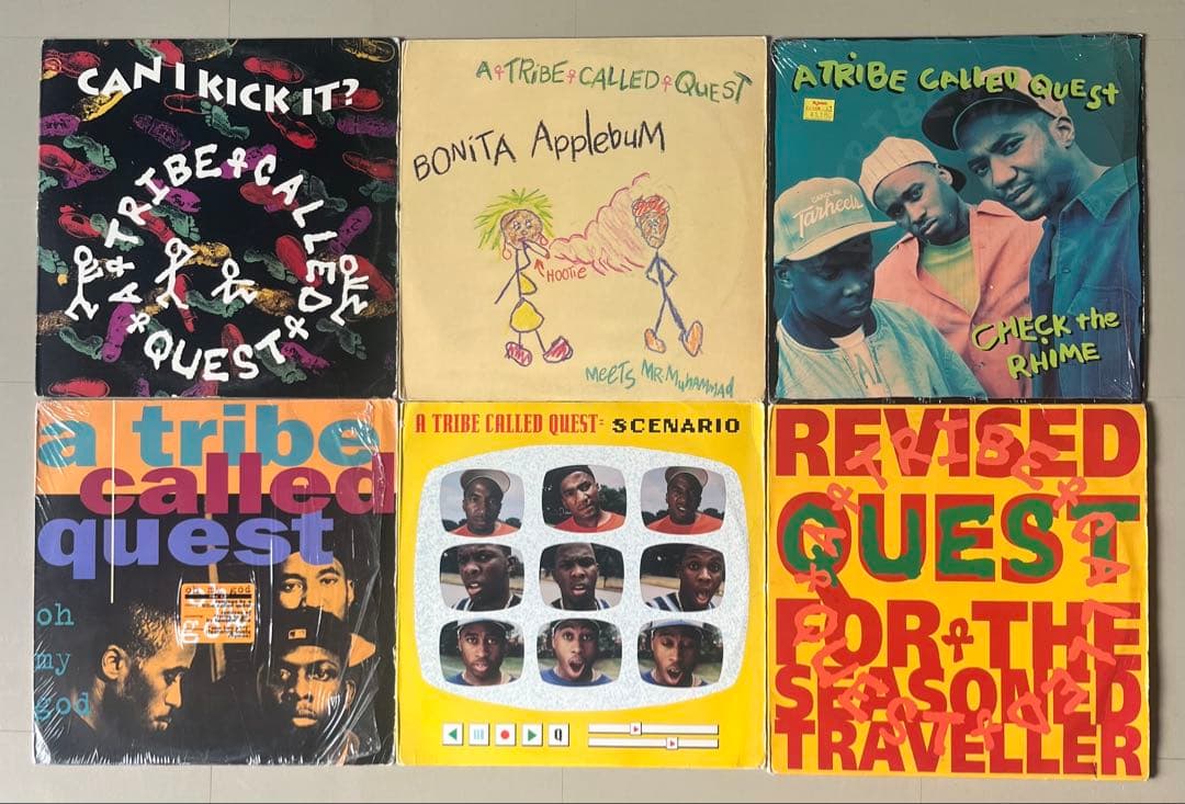 A Tribe Called Quest / US＆UKオリジナル6枚セット