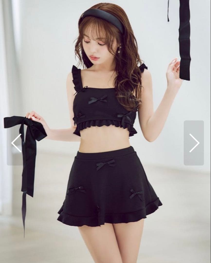 sugar 立体リボンフリルスカートビキニ　3点セット