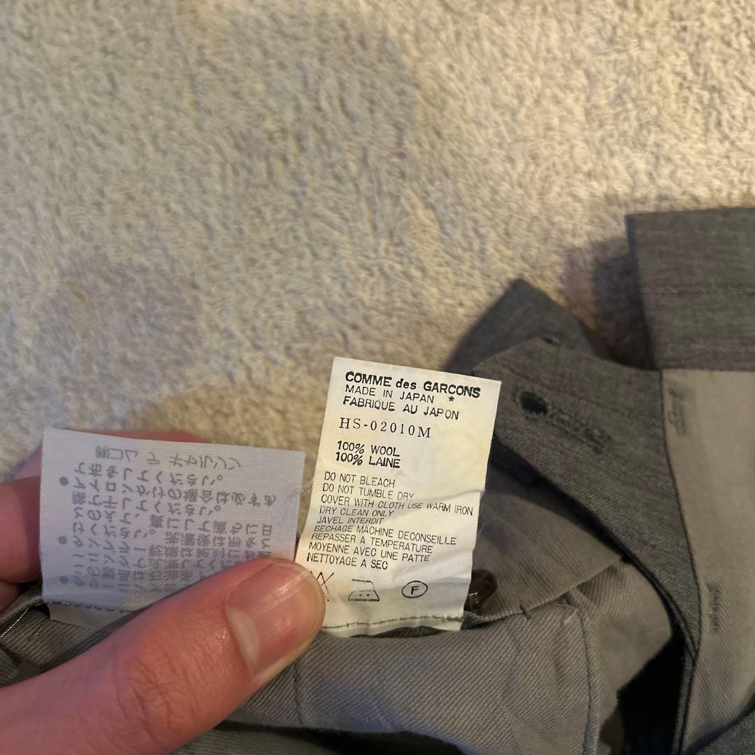 COMME des GARCONS HOMME ウール　スラックス　田中オム