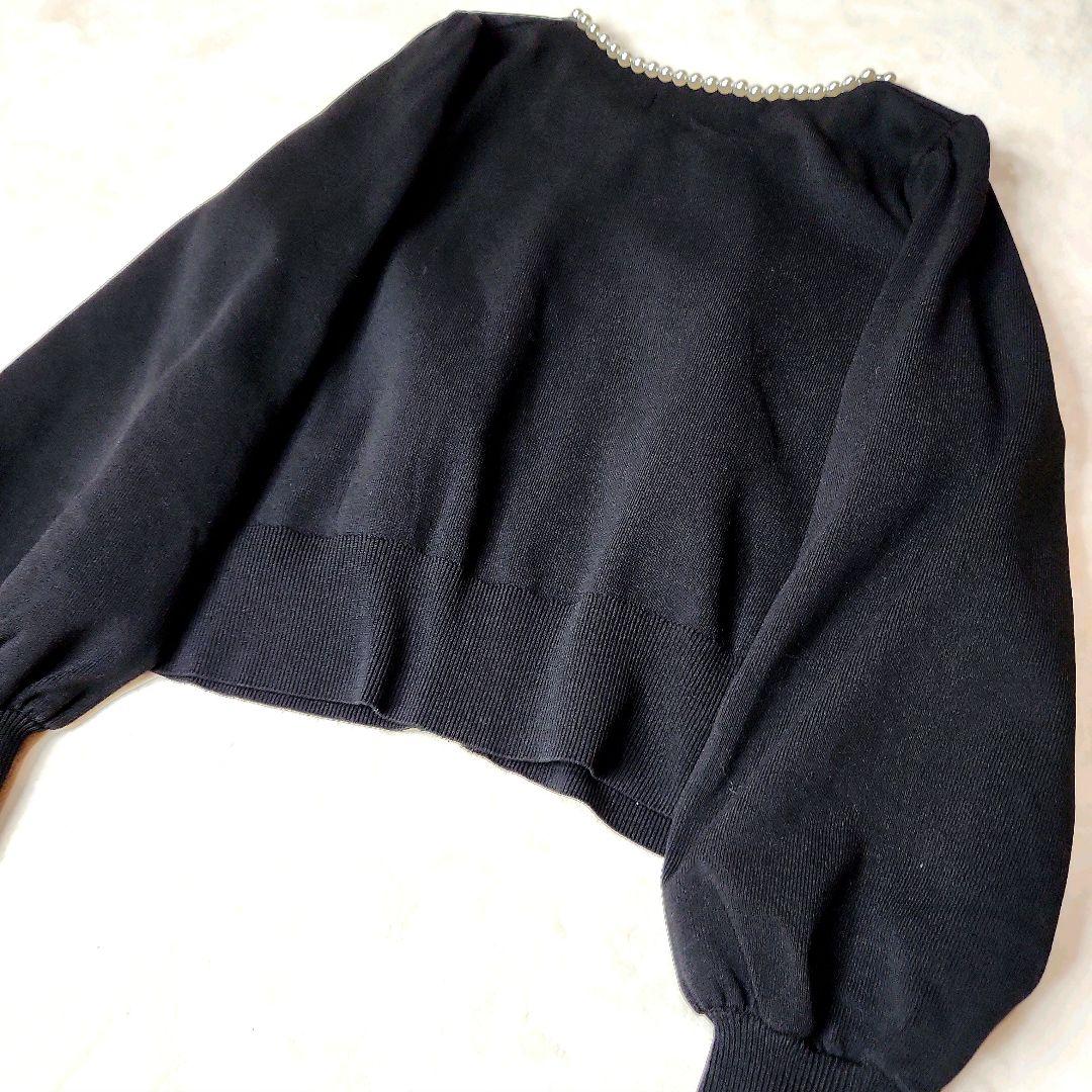 ANAYI アナイ パールブルゾン 38 ブラック 美品 完売品 オケージョン