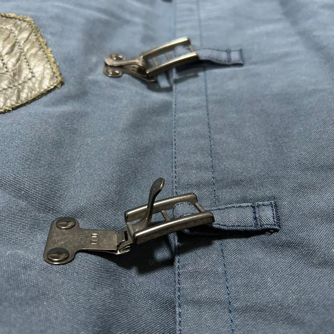 NIGEL CABOURN GREAT CLIP COAT SIZE50 紺色