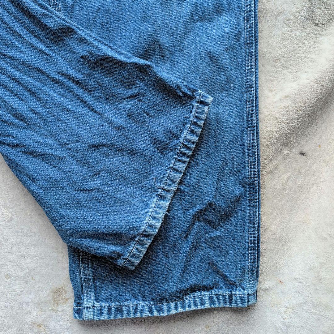 竹*様 カーハート デニム生地 ペインターパンツ B13 DST W34L30
