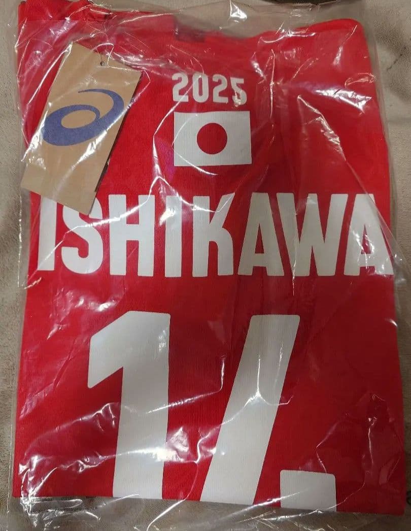日本代表　石川祐希 選手　2025 応援Tシャツ　M　バレーボール