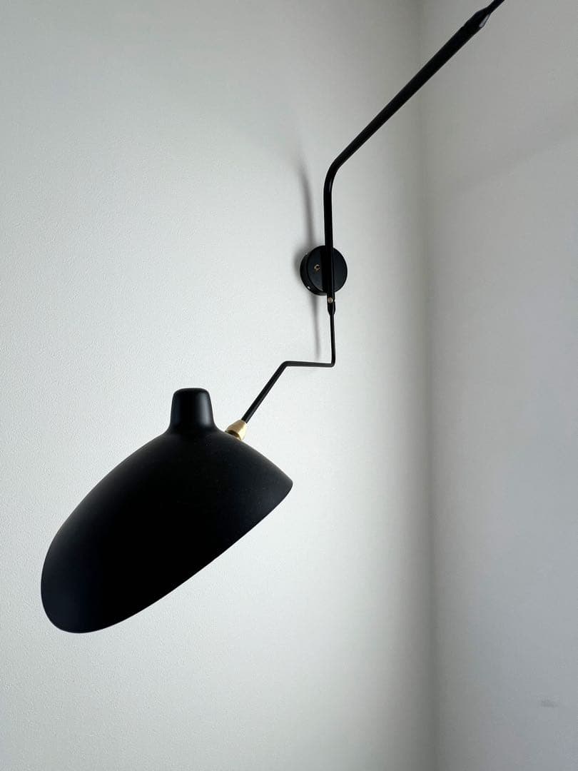 【Serge Mouille リプロダクトウォールライト 2アーム 壁掛け照明】