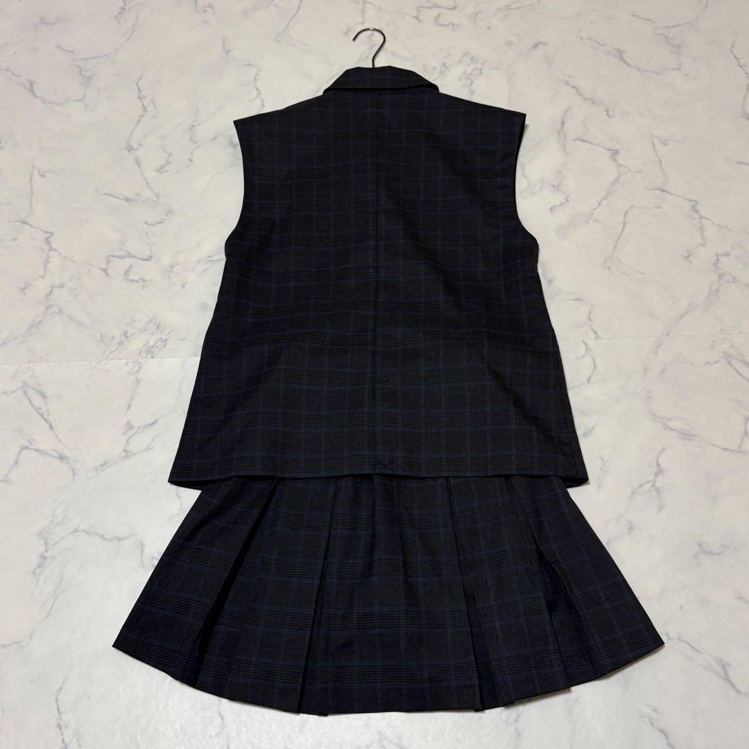 pom ponette junior 2WAYダブルブレストジャケット スカパン