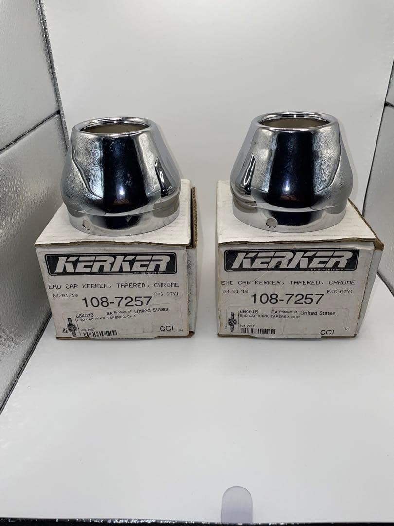 カーカーマフラー用エンドキャップ　テーパード　2個セット