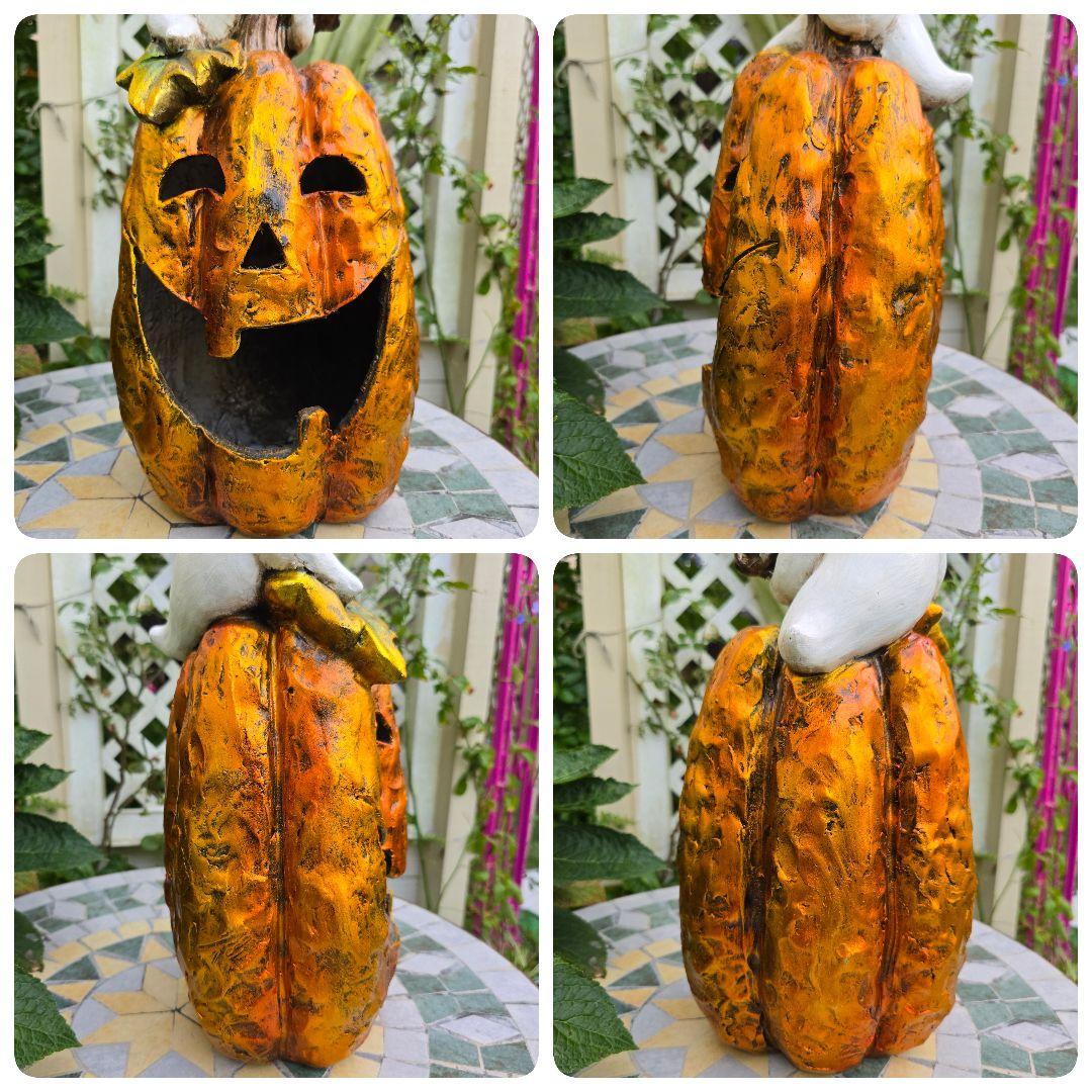 とても大きくてとてもゴージャス雰囲気のハロウィンオブジェ・1点もの♡