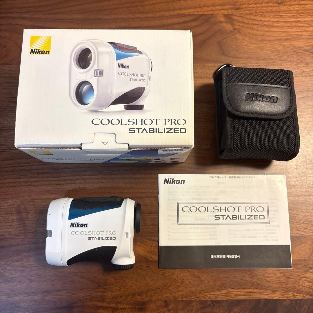 ゴルフ 距離計 Nikon COOLSHOT PRO STABILIZED
