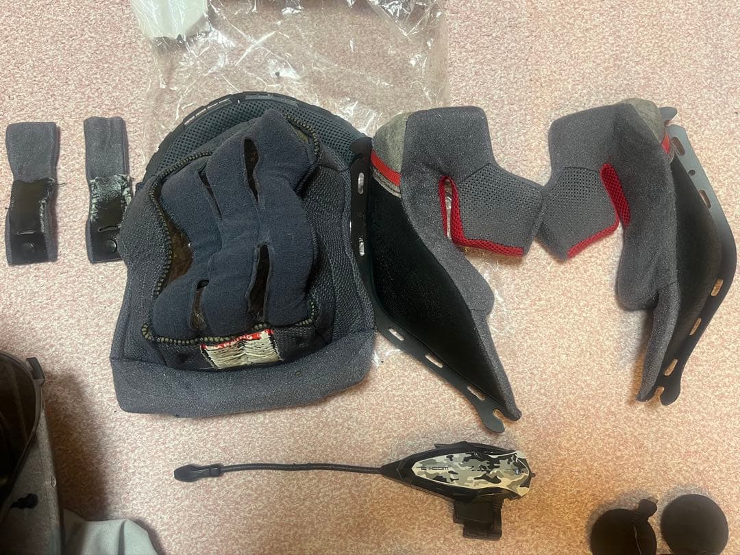 SHOEI Z-7マルケスモデルLサイズおまけ多数ビーコムSB5X、シールド他