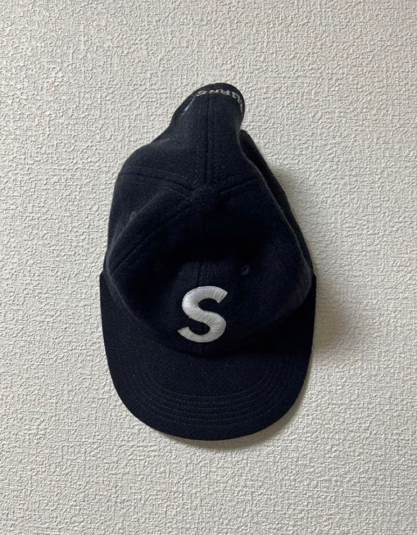 Supreme キャップ sロゴ スナップバック ヴィンテージ 刺繍ロゴ usa