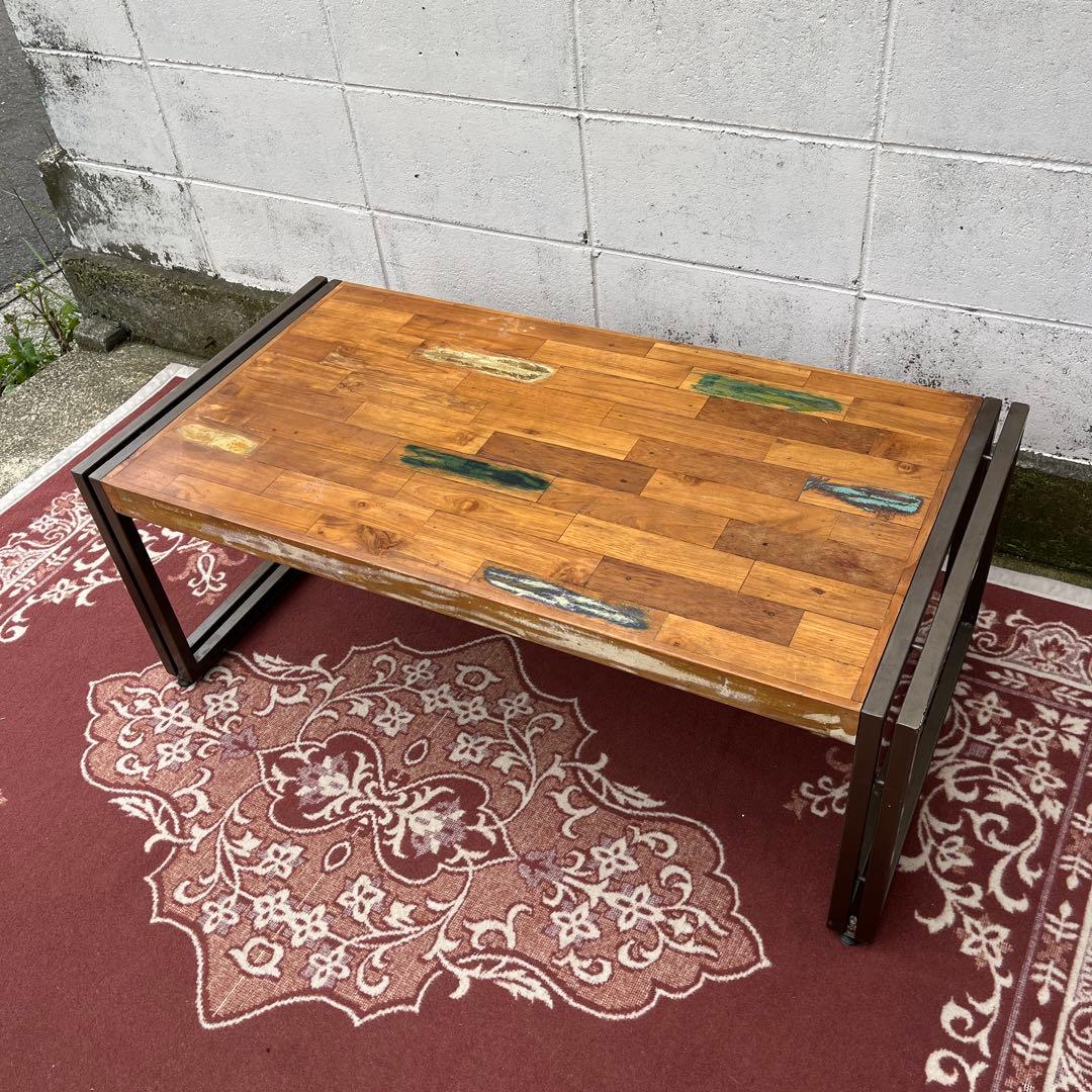 ジャーナルスタンダードファニチャー◾️木製天板 ローテーブル