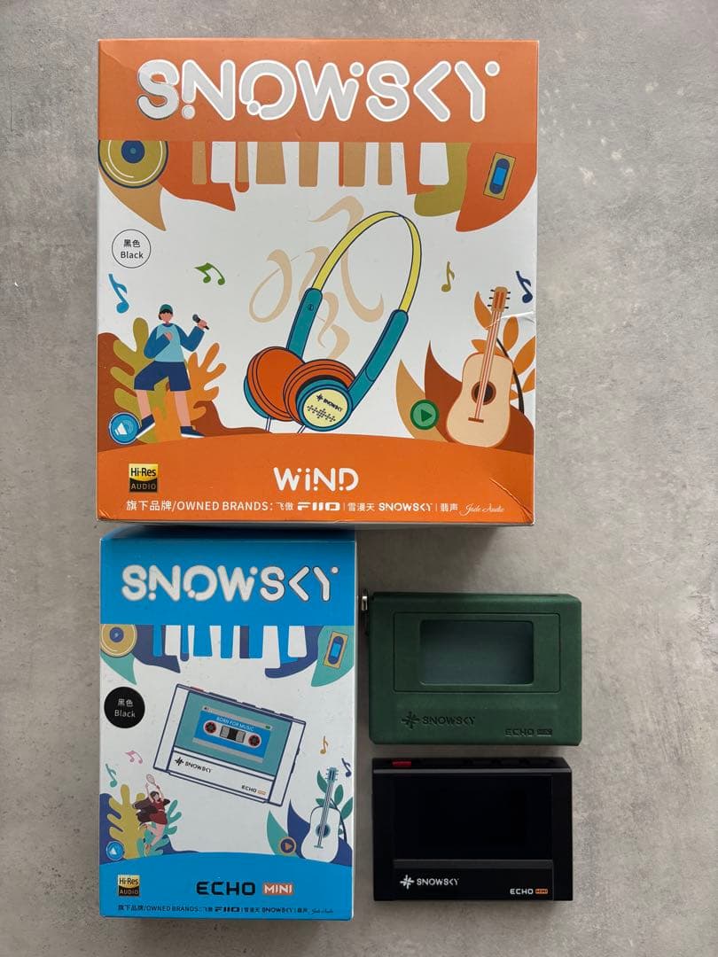 FiiO Sky Echo mini,Wind セット 美品