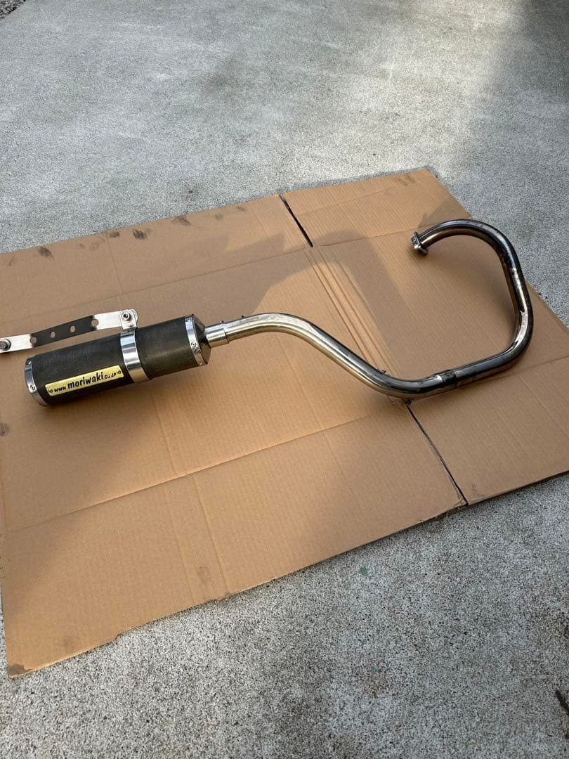 エイプ50 モリワキカーボンマフラーAC16