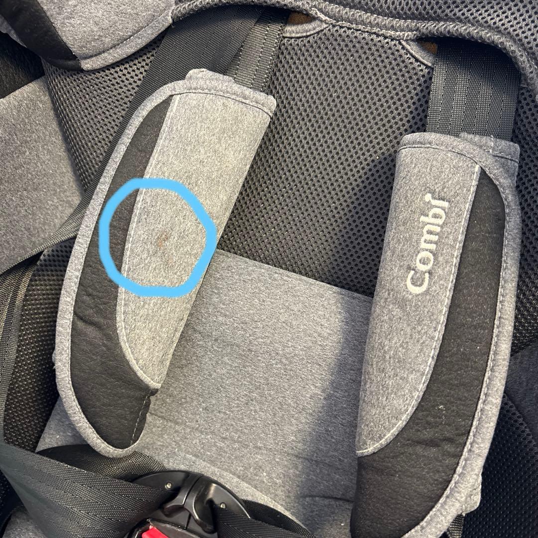 Combi コンビ　 回転式チャイルドシート ISOFIX グレー　クルムーブ