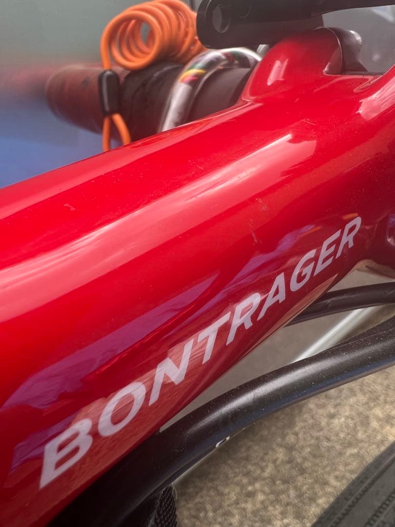 Trek Segafredo赤色カーボンステム　XXX120ミリ　ボントレガー