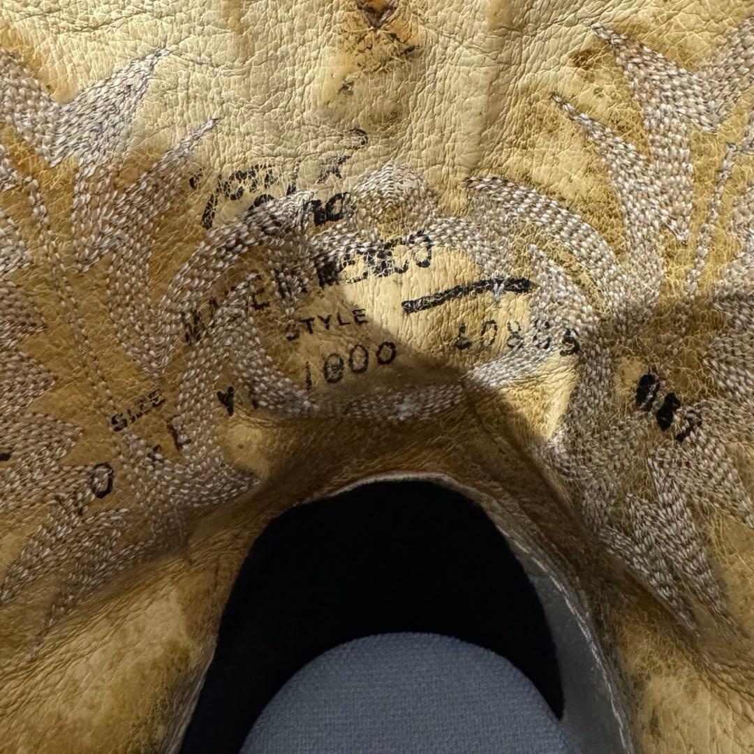 【大人気】Tony Lama トニーラマ　28cm ウエスタンブーツ　トライバル