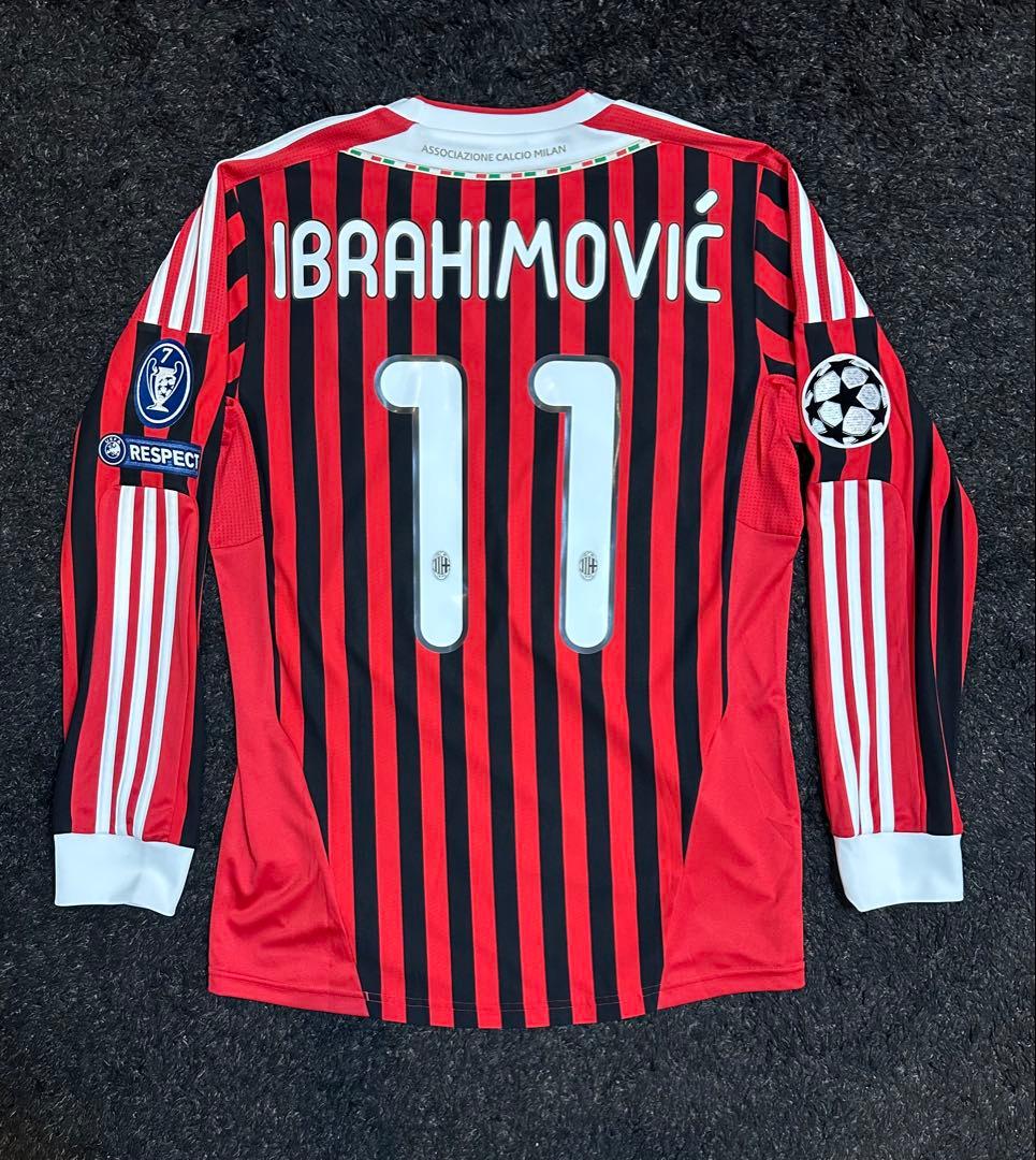 ACミラン 2011/2012 イブラヒモビッチ Mサイズ(日本サイズO)