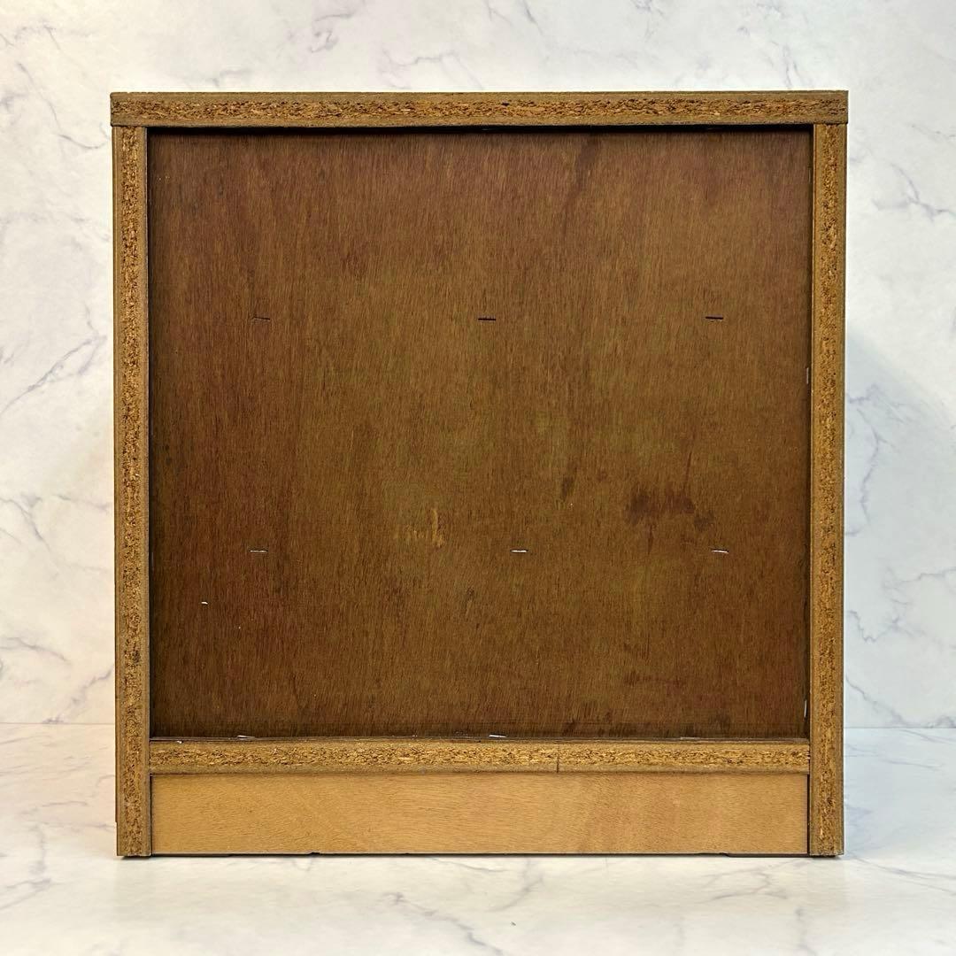 美品 アンティーク 欅・桐素材 漆塗り 小箪笥 牡丹金具 日本の伝統的な家具