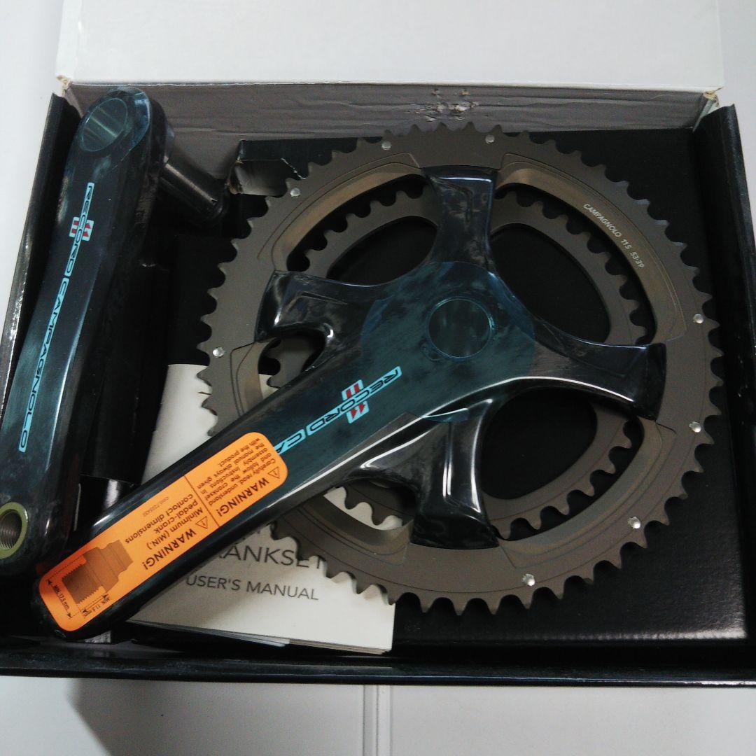 カンパニョーロ レコード 11s ウルトラトルク カーボン クランク53×39