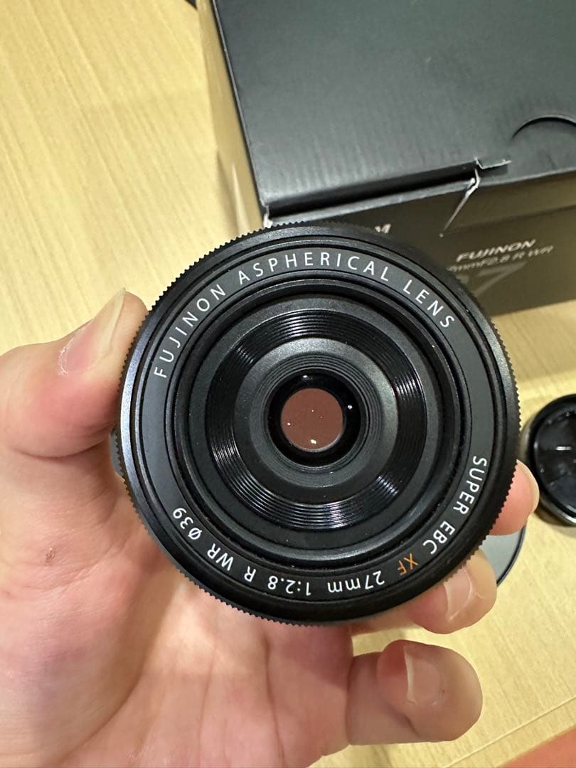 FUJIFILM XF 27mmF2.8 R WR レンズ