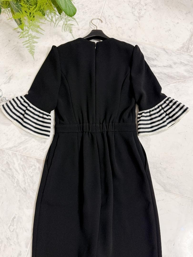 極美品★ボーダーズアットバルコニー ジャンプスーツ 36