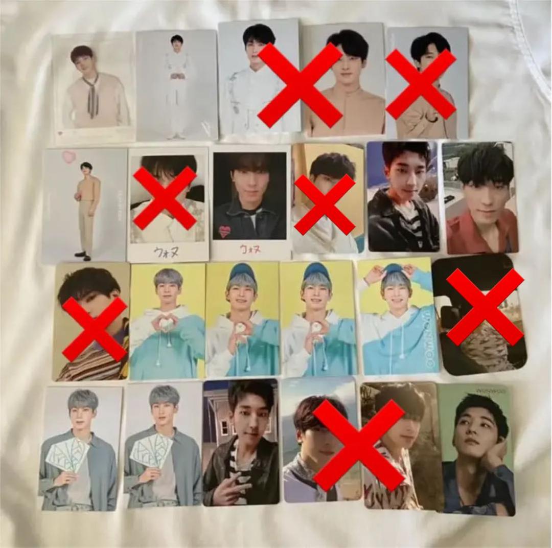 SEVENTEEN セブチ トレカ　ウォヌ　セット