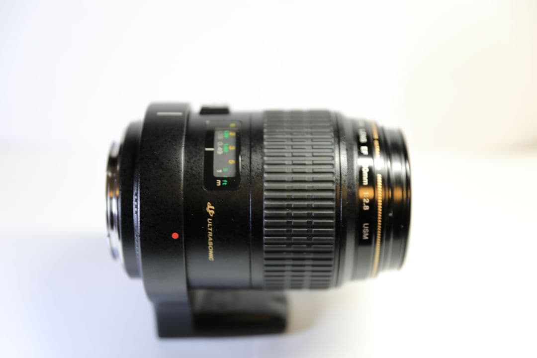 CANON EF100mm F2.8 マクロ USM 純正三脚座付属