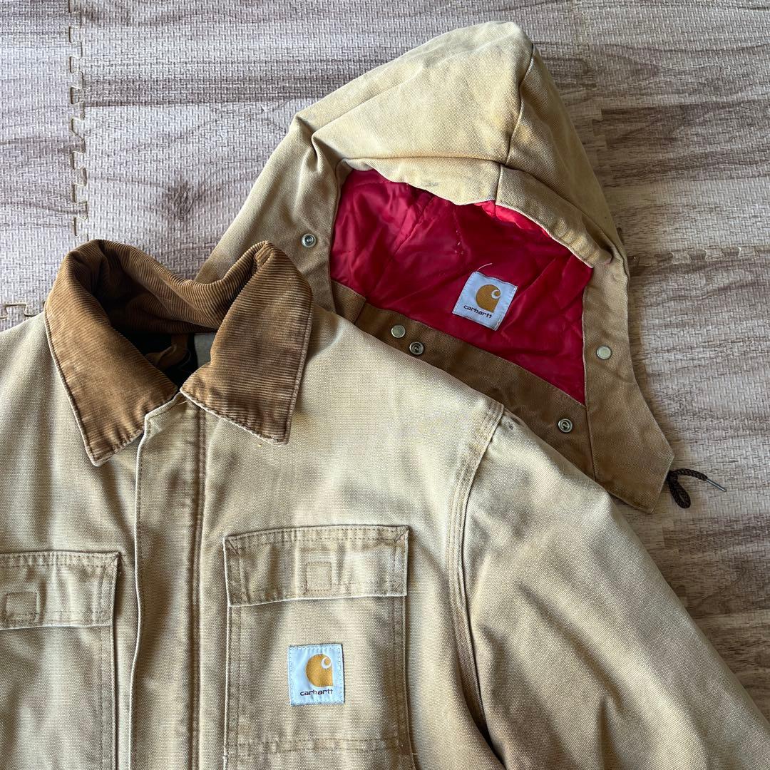 Carhartt ベージュ カバーオール　トラディショナルコート