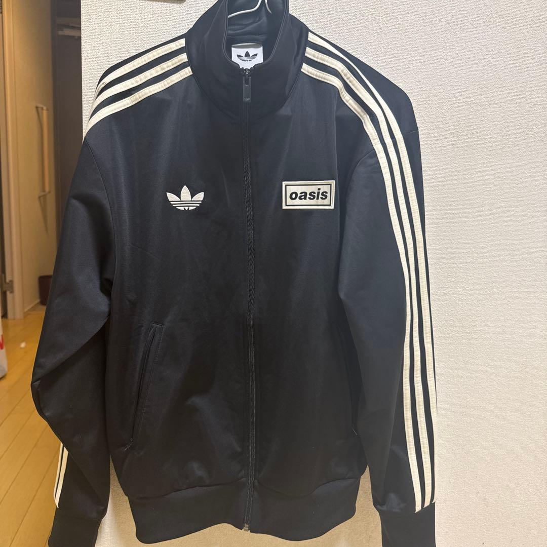 adidas oasis live'25 ジャージ ブラック