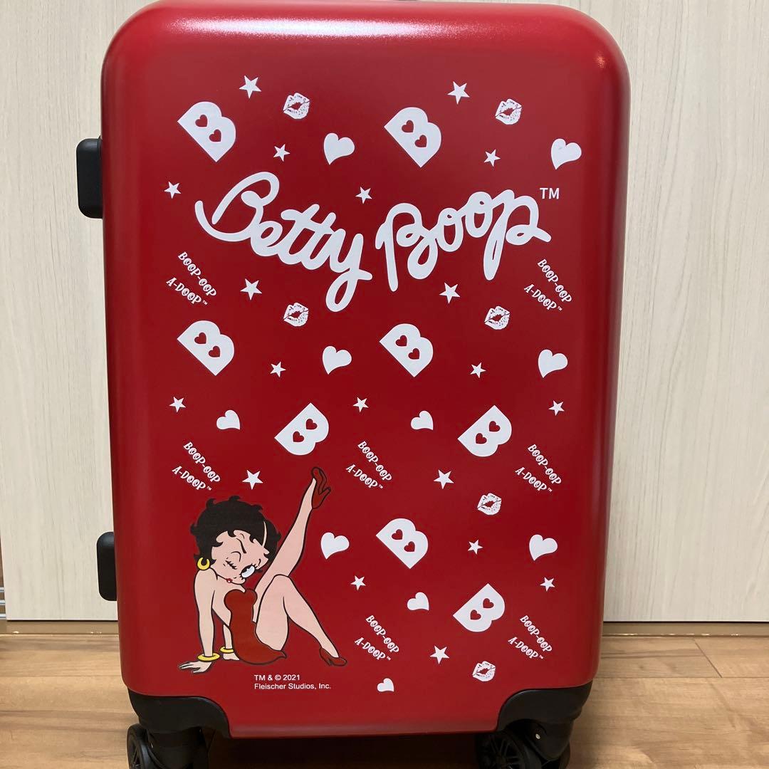 Betty Boop キャリーケース 赤　ベティちゃん　機内持ち込み