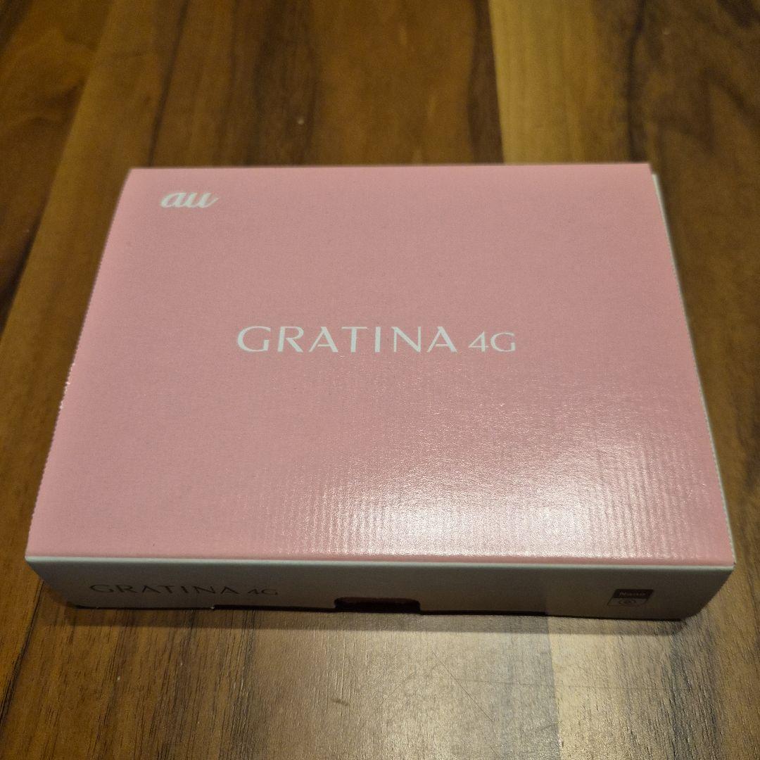 新品未使用 SIMフリー au GRATINA 4G KYF31 ピンク