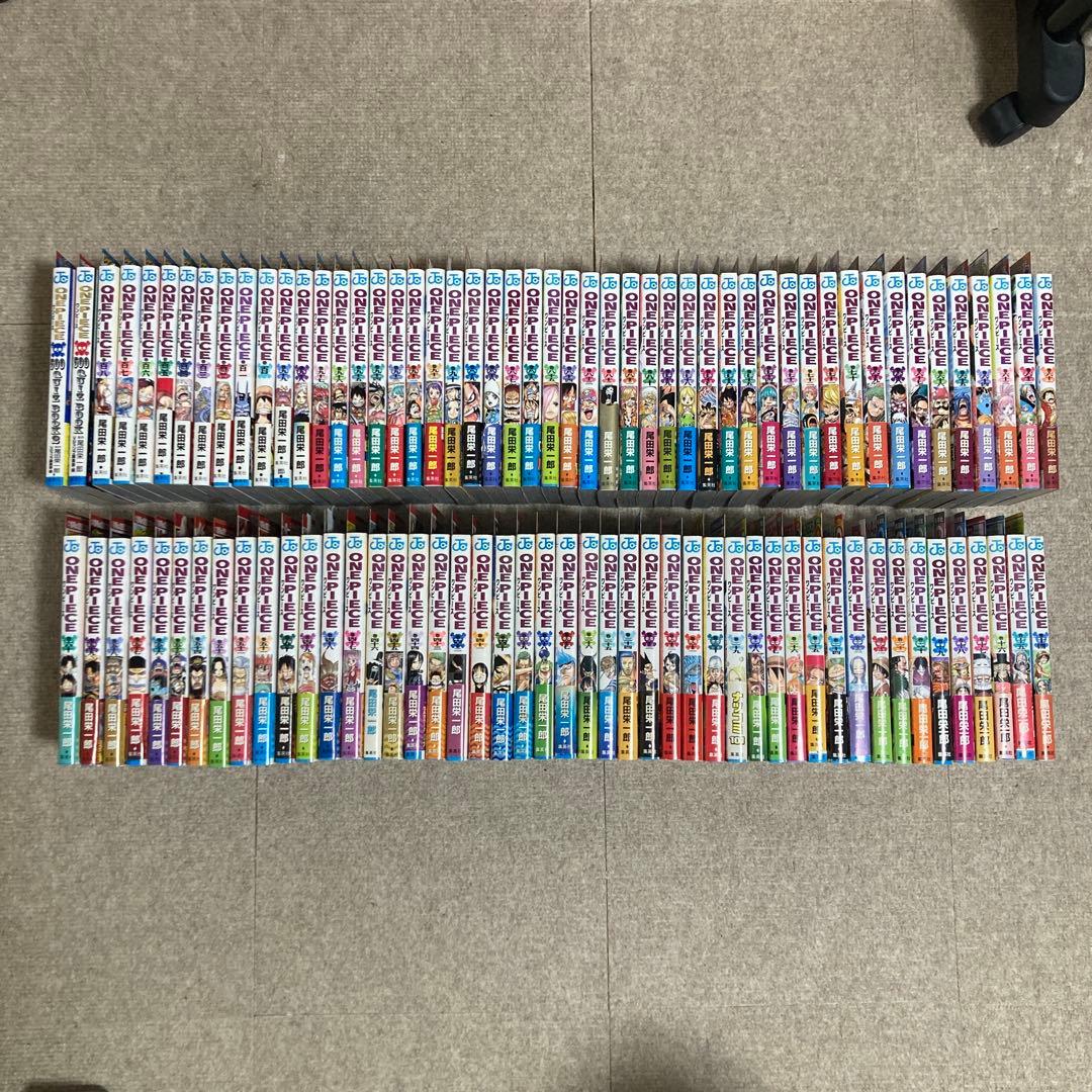 ワンピース　14〜108巻　非全巻　初版　帯　チラシセット