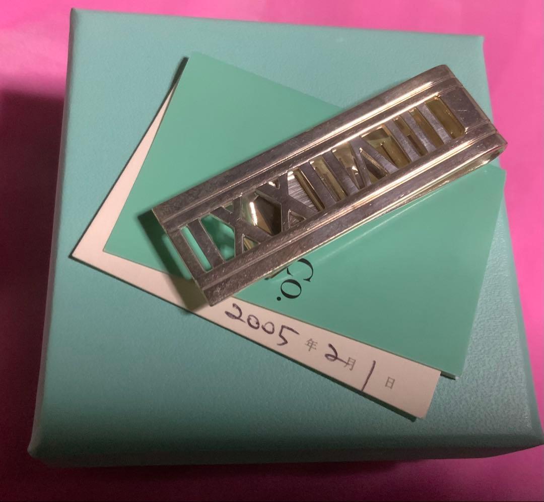 アトラス　マネークリップ　ティファニー