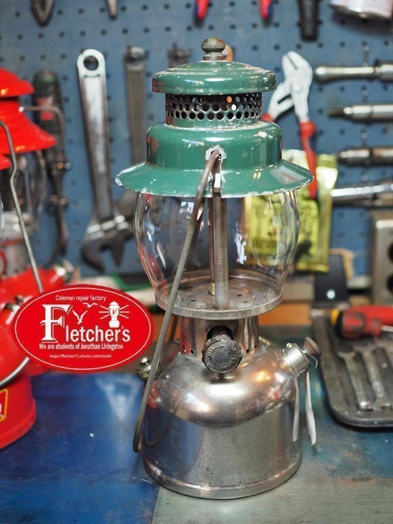 レアもの！ コールマン242A 後期型 ランタン　燃焼絶好調s09