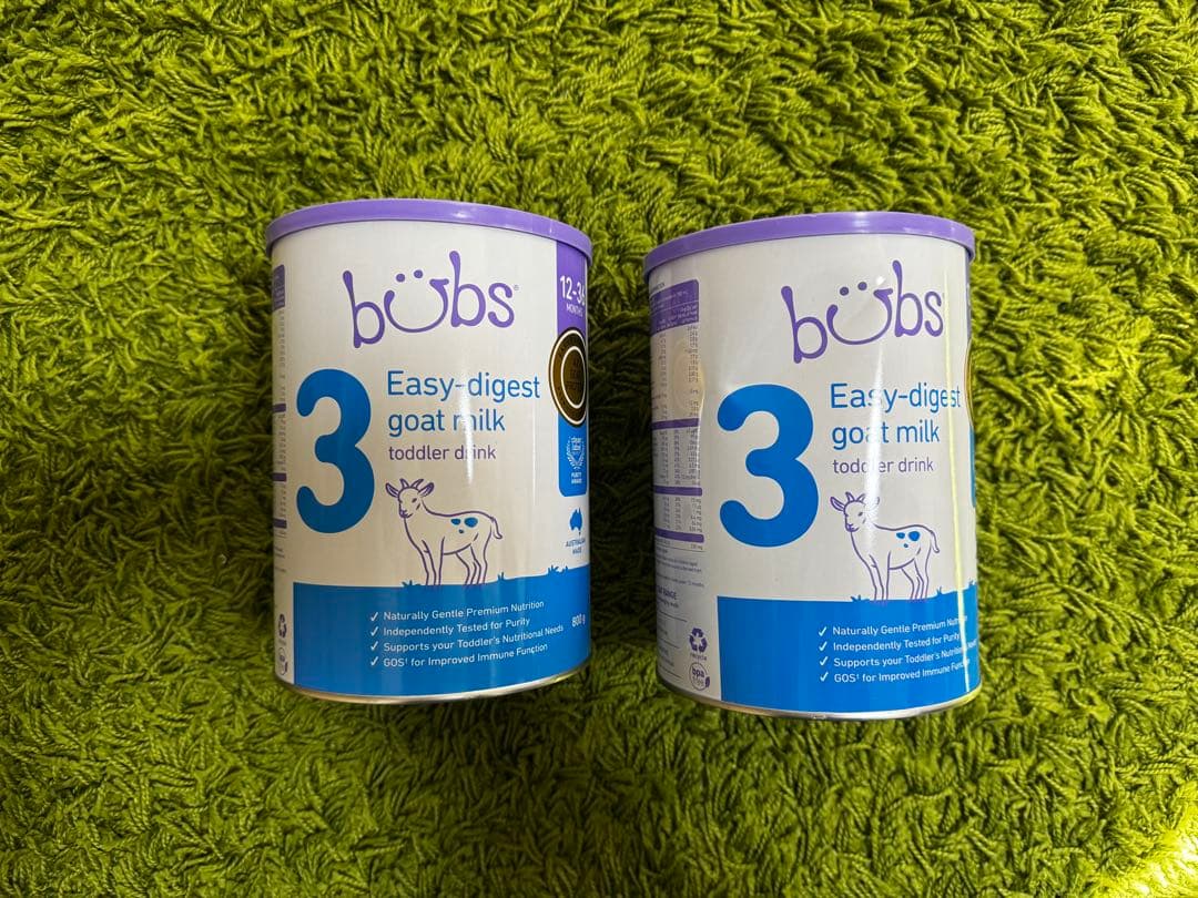 Bubs（バブズ）オーガニック粉ミルク ステップ3（1歳〜3歳）大缶 800g