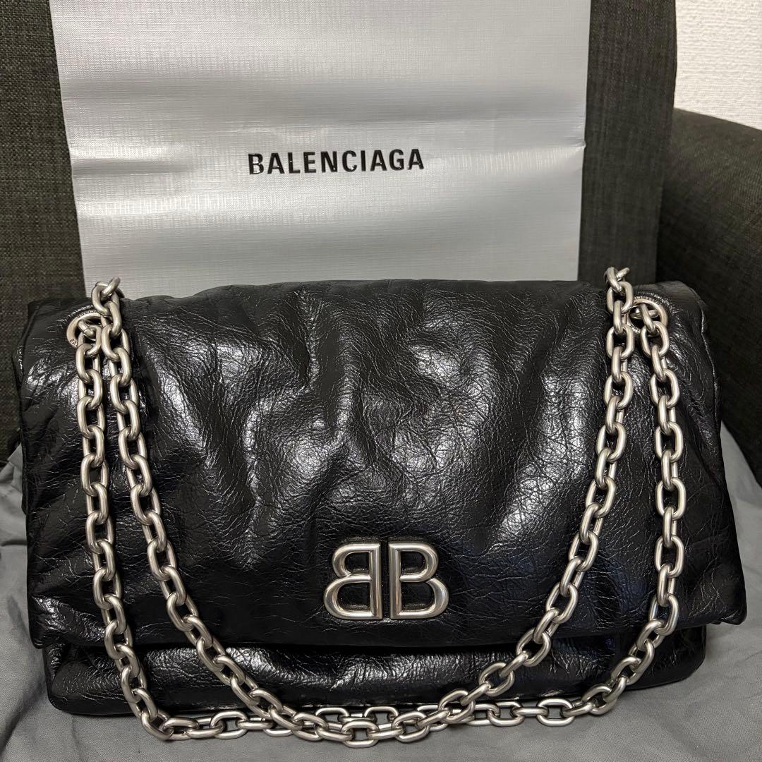 く*ん様 BALENCIAGA モナコ チェーンバッグ Mサイズ