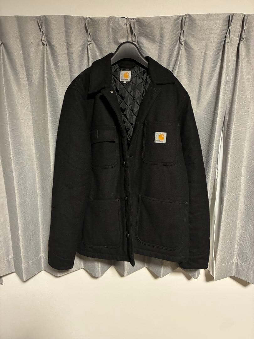 Carhartt ブラック カバーオール M