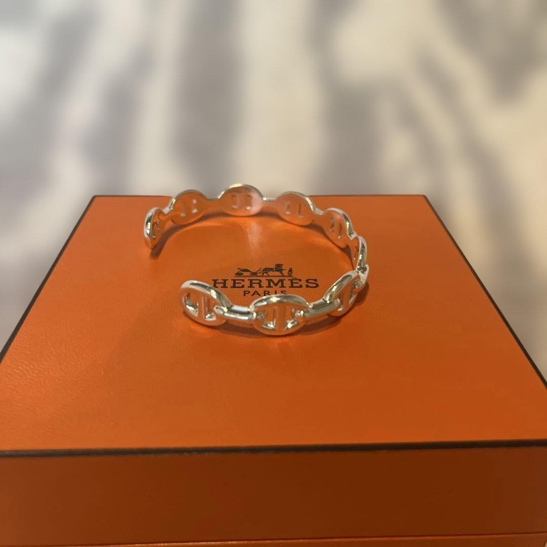 エルメス　シェーヌダンクルアンシェネ　MM ブレスレット　LG