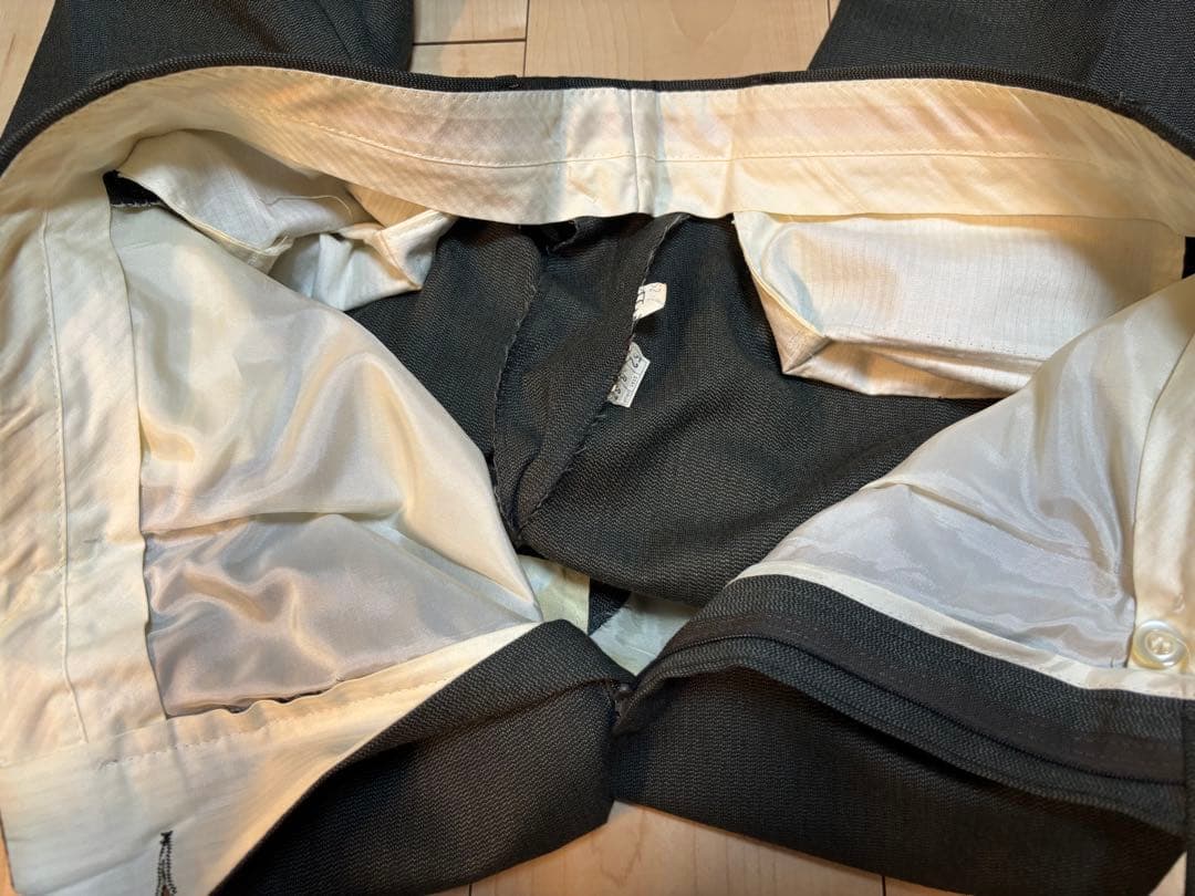 GIORGIO ARMANI スーツ上下　グレーグリーン