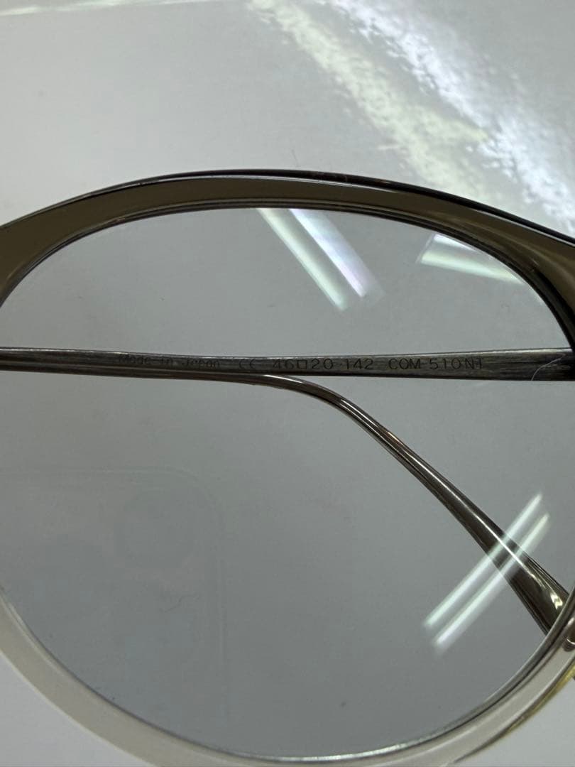 BJ CLASSIC COM-510N ライトグレー サングラス　メガネ　度なし