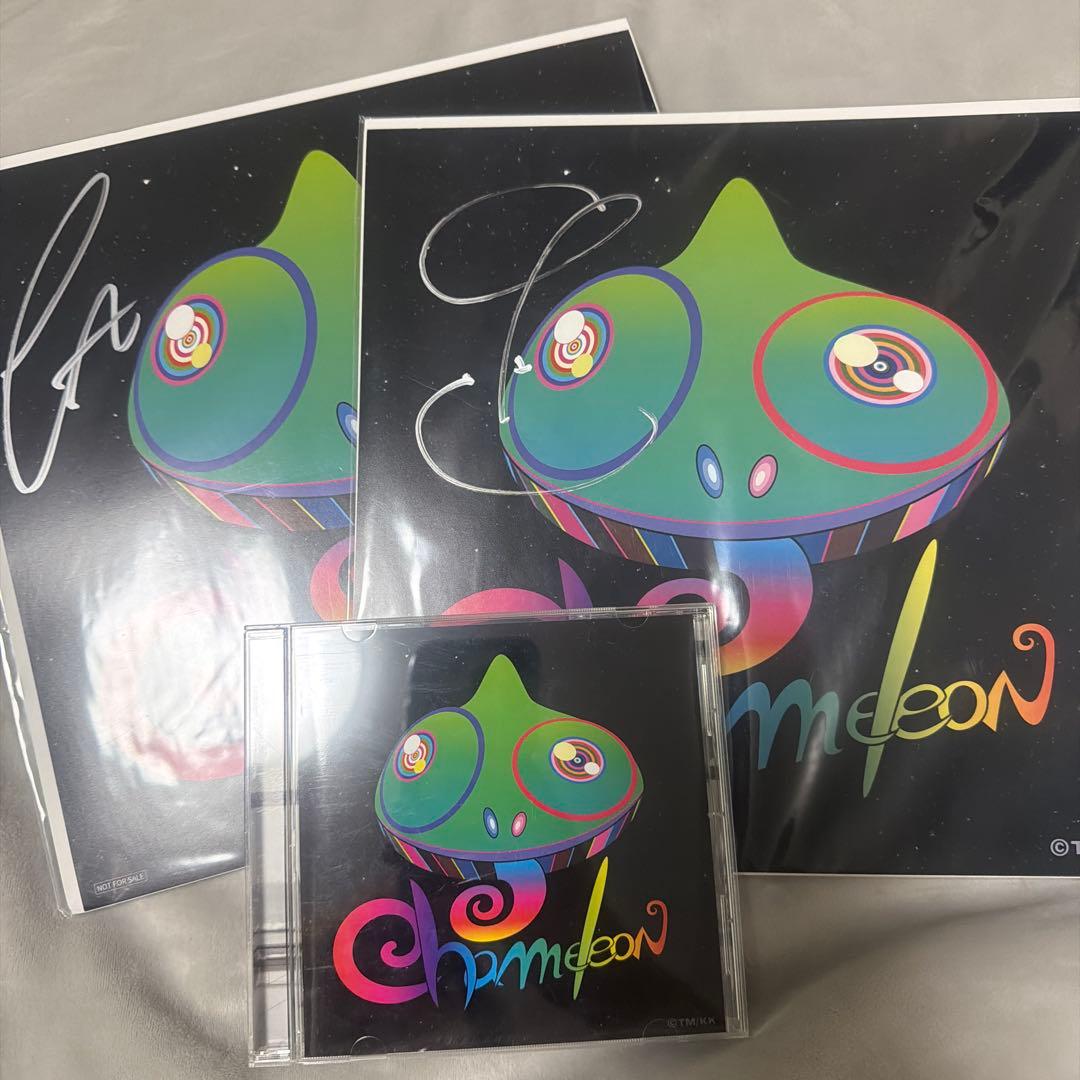 Chameleon セカオワ Fukase Nakajin直筆サイン