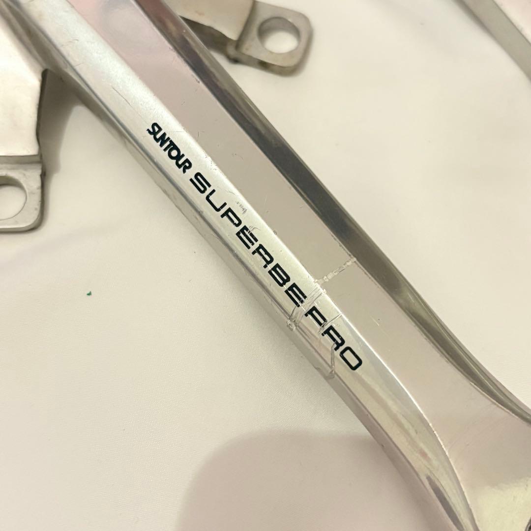 サンツアー シュパーブプロ クランク 175