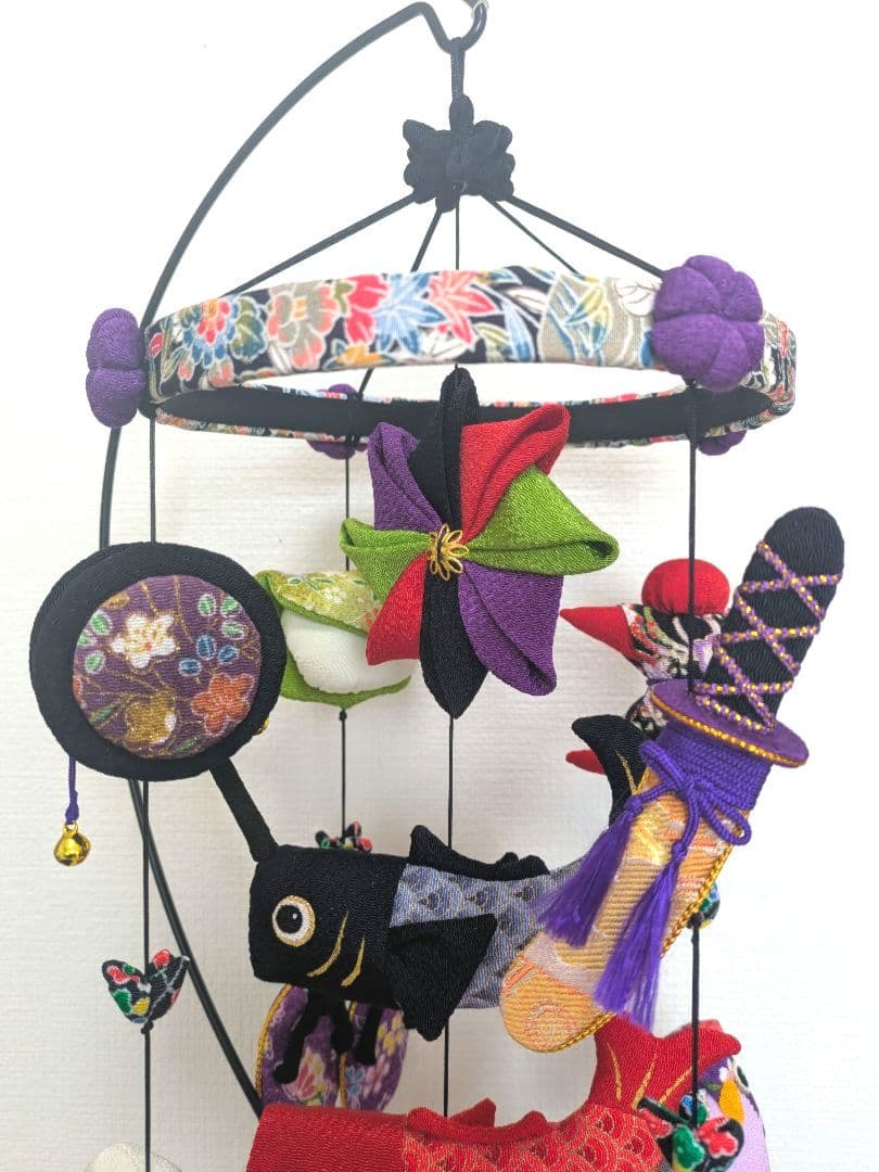 【 鯉のぼりの吊るし飾り 】ちりめん細工 輪飾り さげもん 端午の節句 子供の日