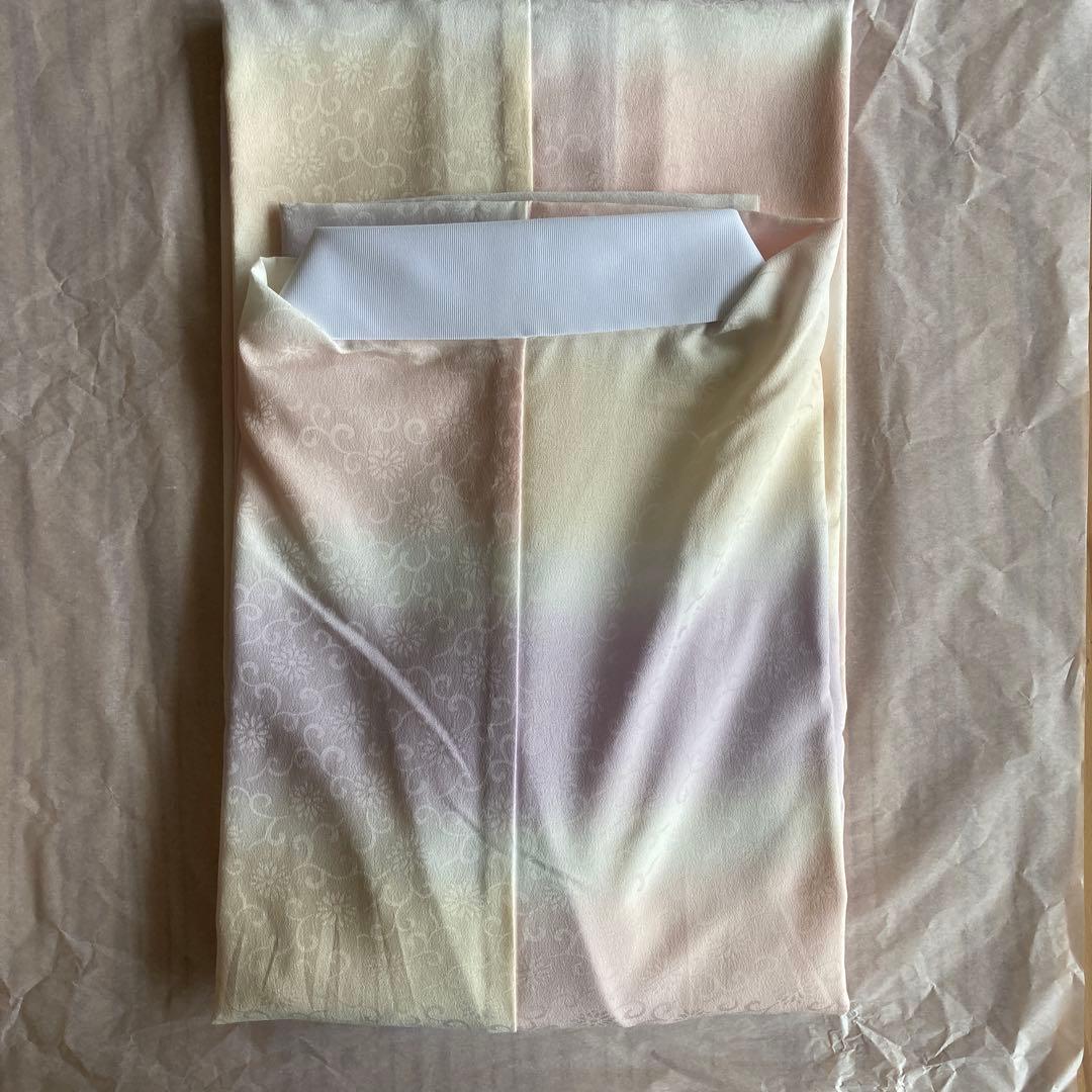 きもの英　洗える長襦袢　半衿付　新品購入後は未着用