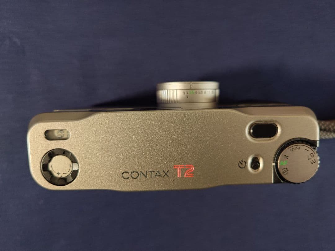 CONTAX T2 シルバー コンパクトカメラ ケース付き