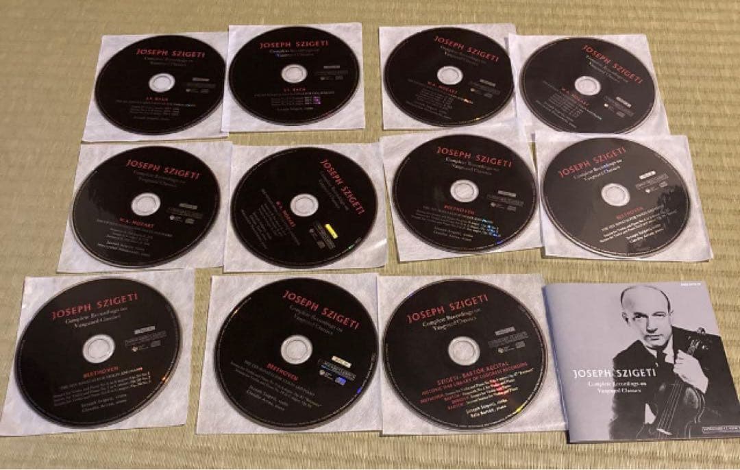 11CDシゲティ・ヴァンガード・コレクション シゲティ(Vn) アラウ,ホルシ…