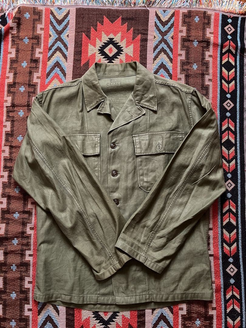 40s-50s US Army ユーティリティジャケット　 ユーティリティシャツ