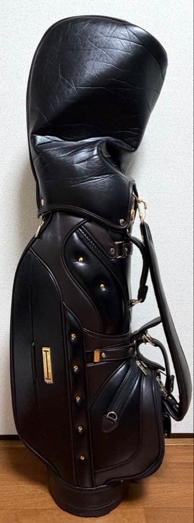HONMA　ゴルフバッグ　キャディバッグ　レザー　カバー　おまけ付き
